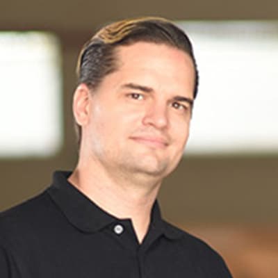 CJ Markham, StretchSense Motion Capture Solutions Architect.